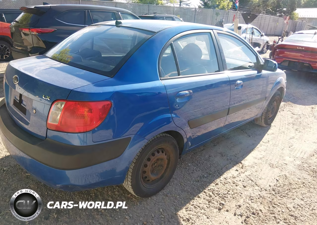 2007 Kia Rio Lx VIN:KNADE123876279346 - 4
