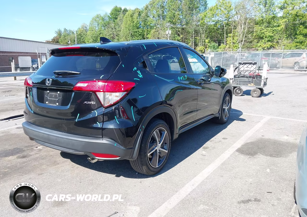 2022 Honda Hr-V Awd Ex VIN:3CZRU6H55NM738129 - 4