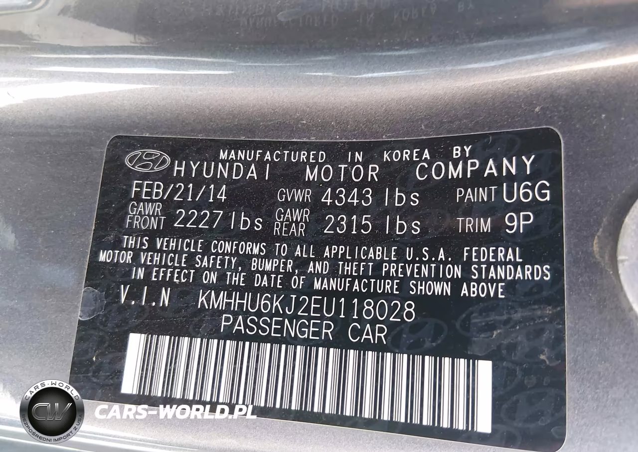 2014 Hyundai Genesis 3.8 R-Spec VIN:KMHHU6KJ2EU118028 - 9