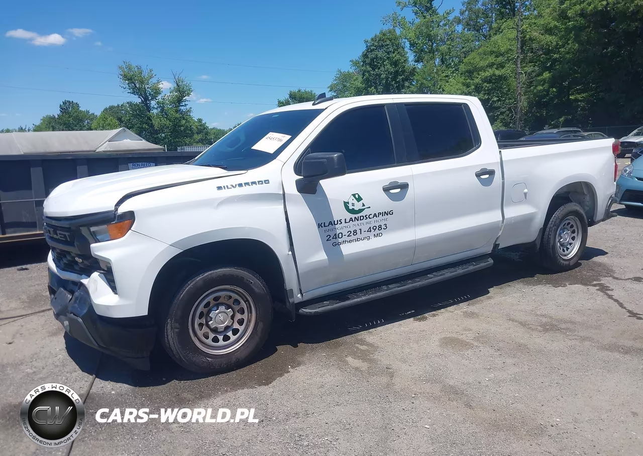 2023 Chevrolet Silverado 1500 2Wd Standard Bed Wt VIN:1GCPAAED2PZ297209 - 2