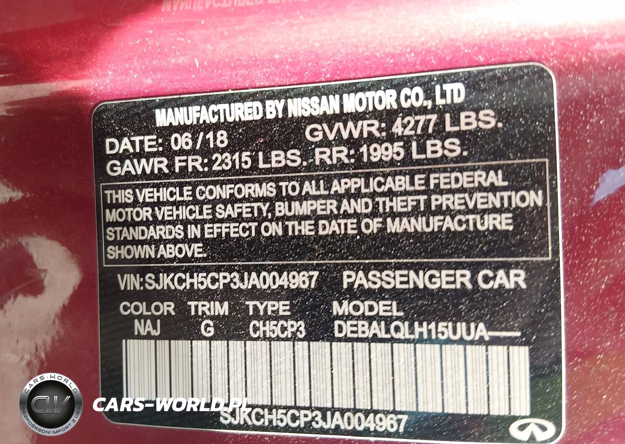 2018 Infiniti Qx30 Luxe VIN:SJKCH5CP3JA004967 - 9