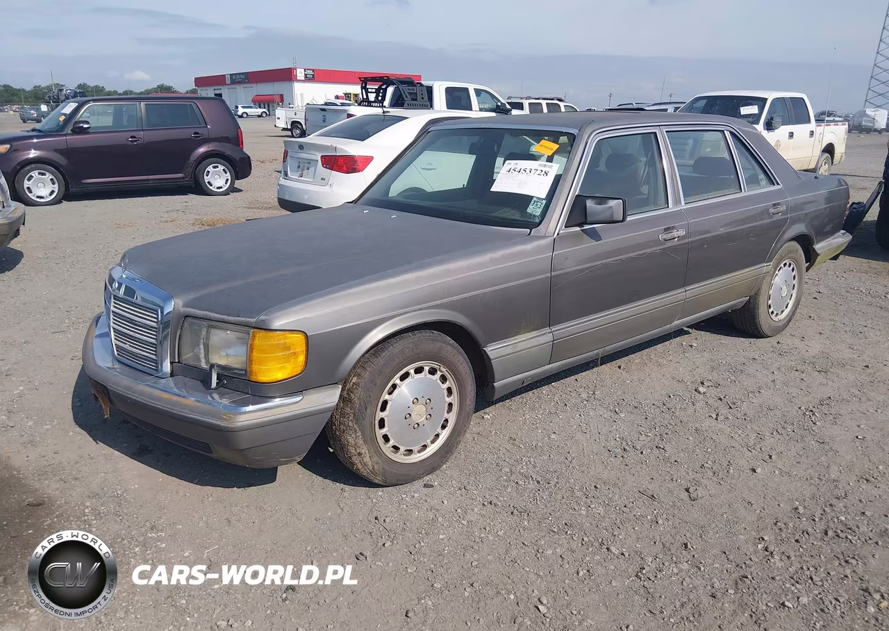 1986 Mercedes-Benz 420 Sel VIN:WDBCA35D5GA275616 - 2