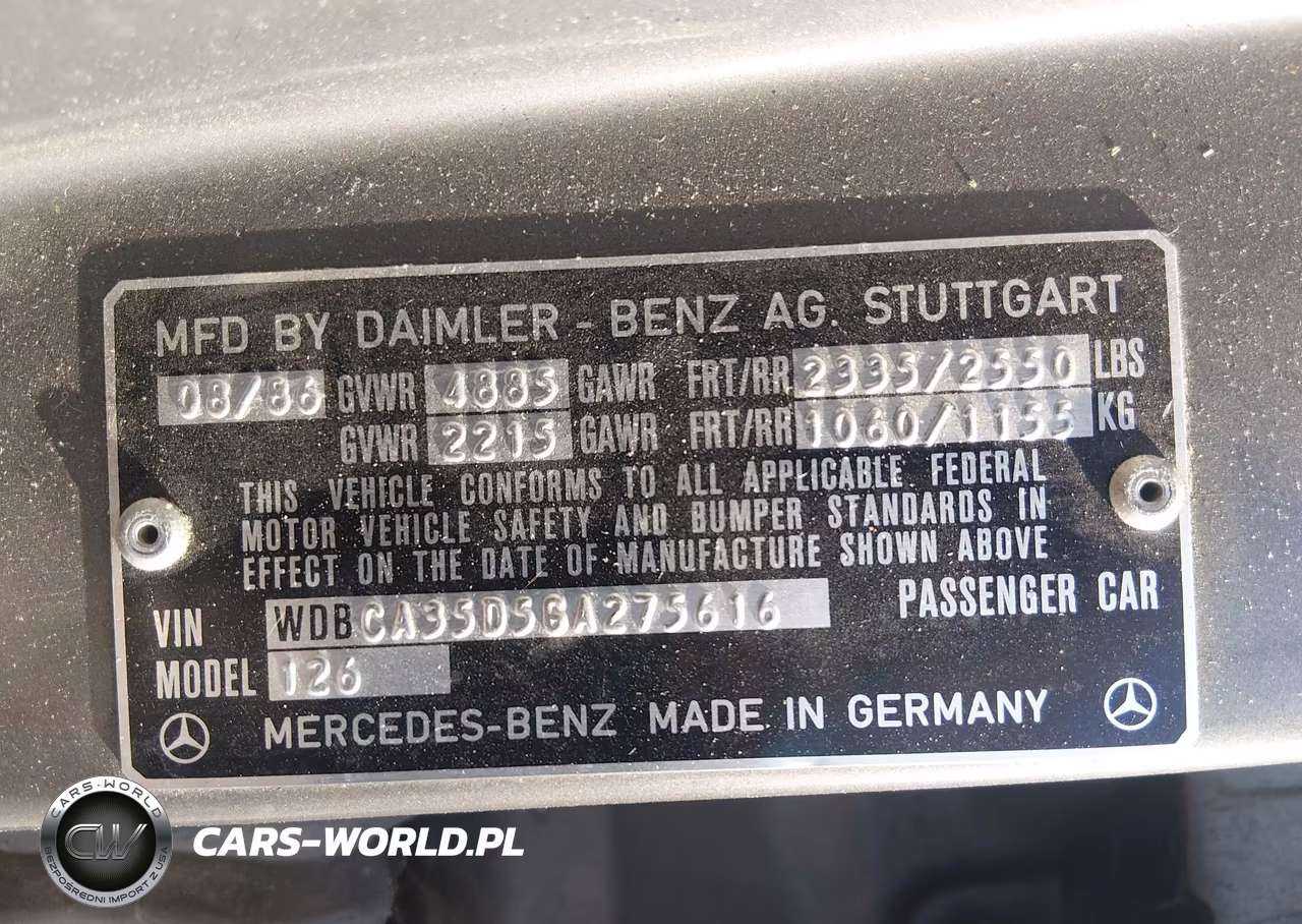 1986 Mercedes-Benz 420 Sel VIN:WDBCA35D5GA275616 - 9