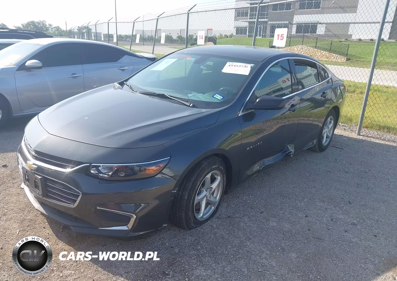 2017 Chevrolet Malibu Ls VIN:1G1ZB5ST5HF244346 - 2