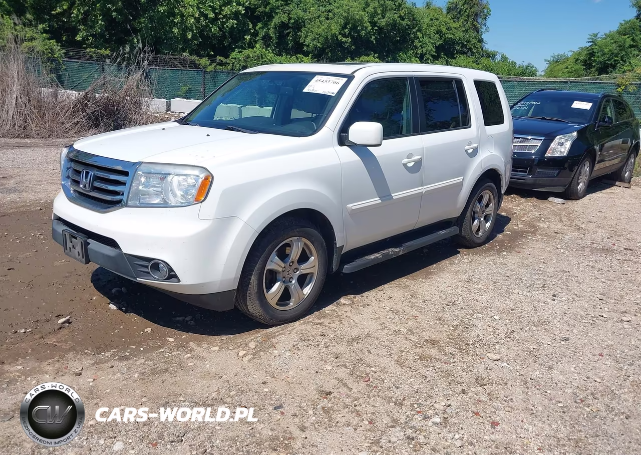 2015 Honda Pilot Ex-L VIN:5FNYF4H56FB050193 - 2