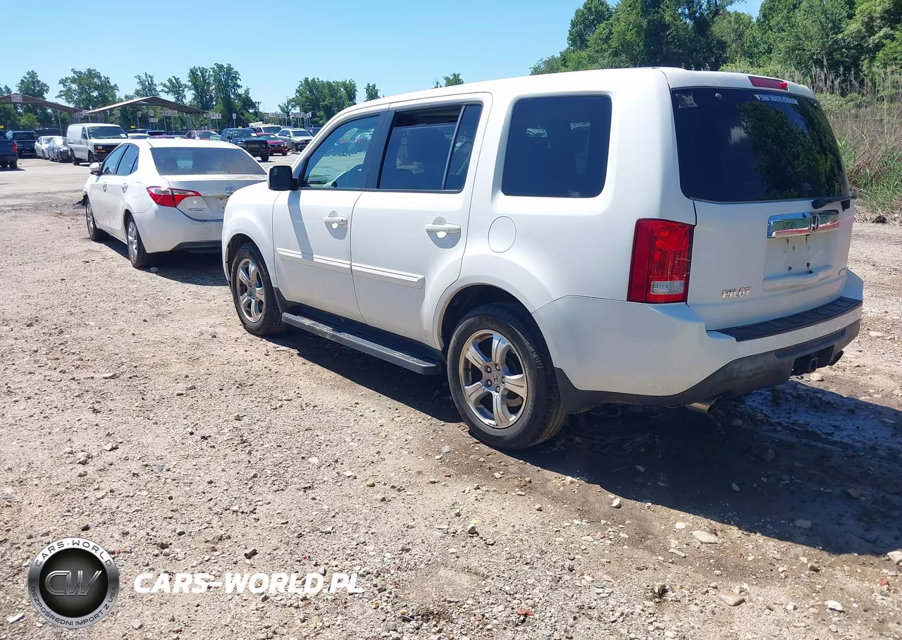 2015 Honda Pilot Ex-L VIN:5FNYF4H56FB050193 - 3