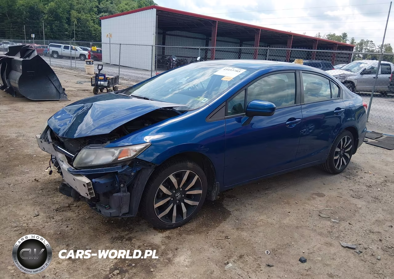 2014 Honda Civic Ex-L VIN:19XFB2F99EE240233 - 2