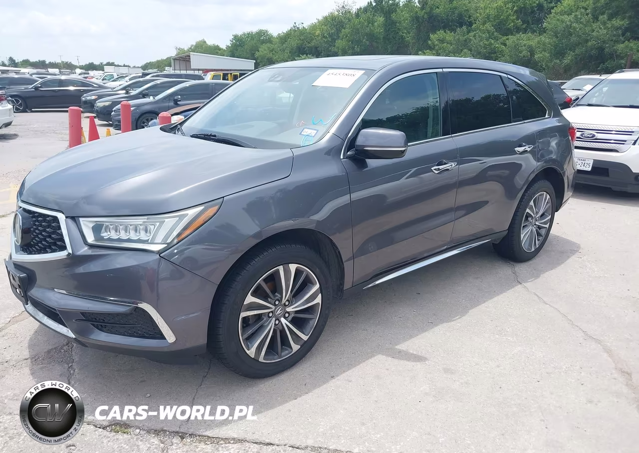 2017 Acura Mdx Technology Entertainment Pkgs VIN:5FRYD4H74HB021073 - 2