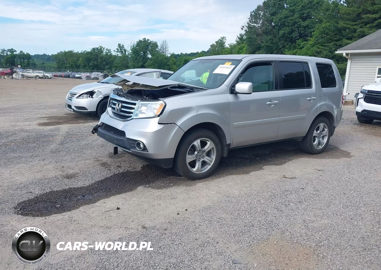 2014 Honda Pilot Ex VIN:5FNYF4H49EB003374 - 2