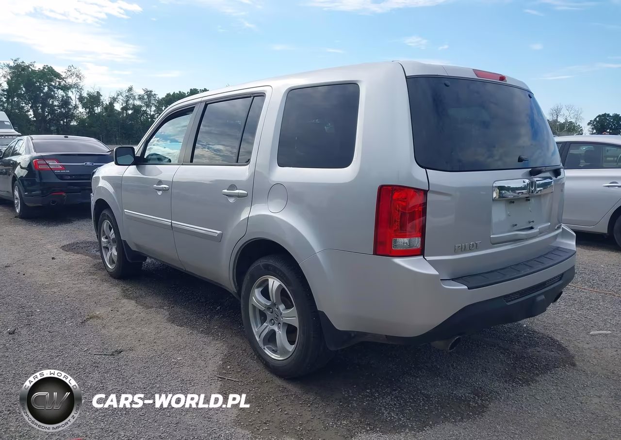 2014 Honda Pilot Ex VIN:5FNYF4H49EB003374 - 3
