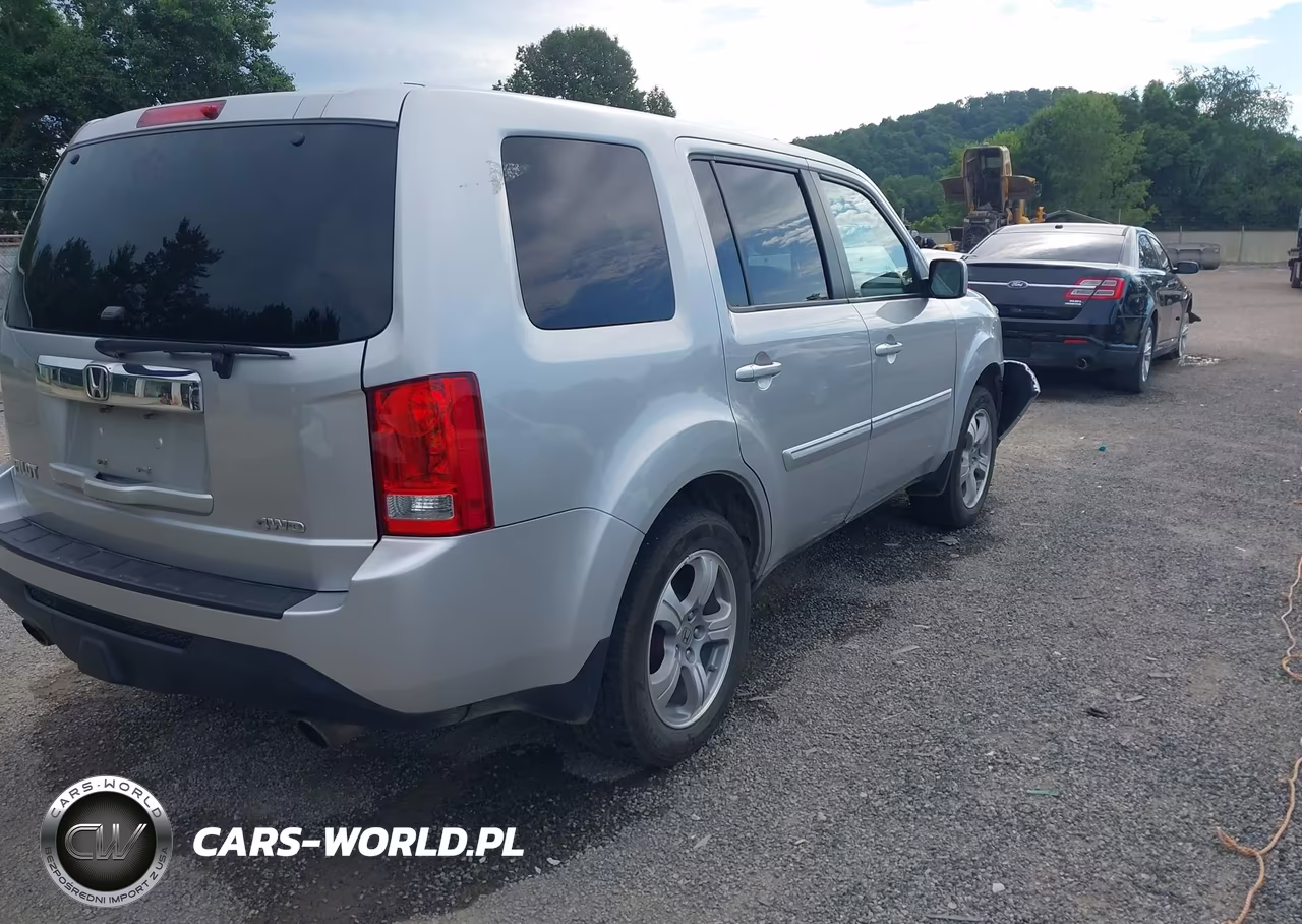 2014 Honda Pilot Ex VIN:5FNYF4H49EB003374 - 4