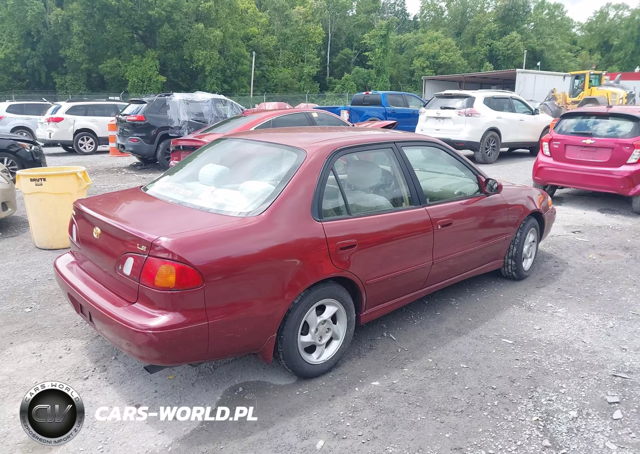 1999 Toyota Corolla Le VIN:1NXBR12E7XZ142518 - 4
