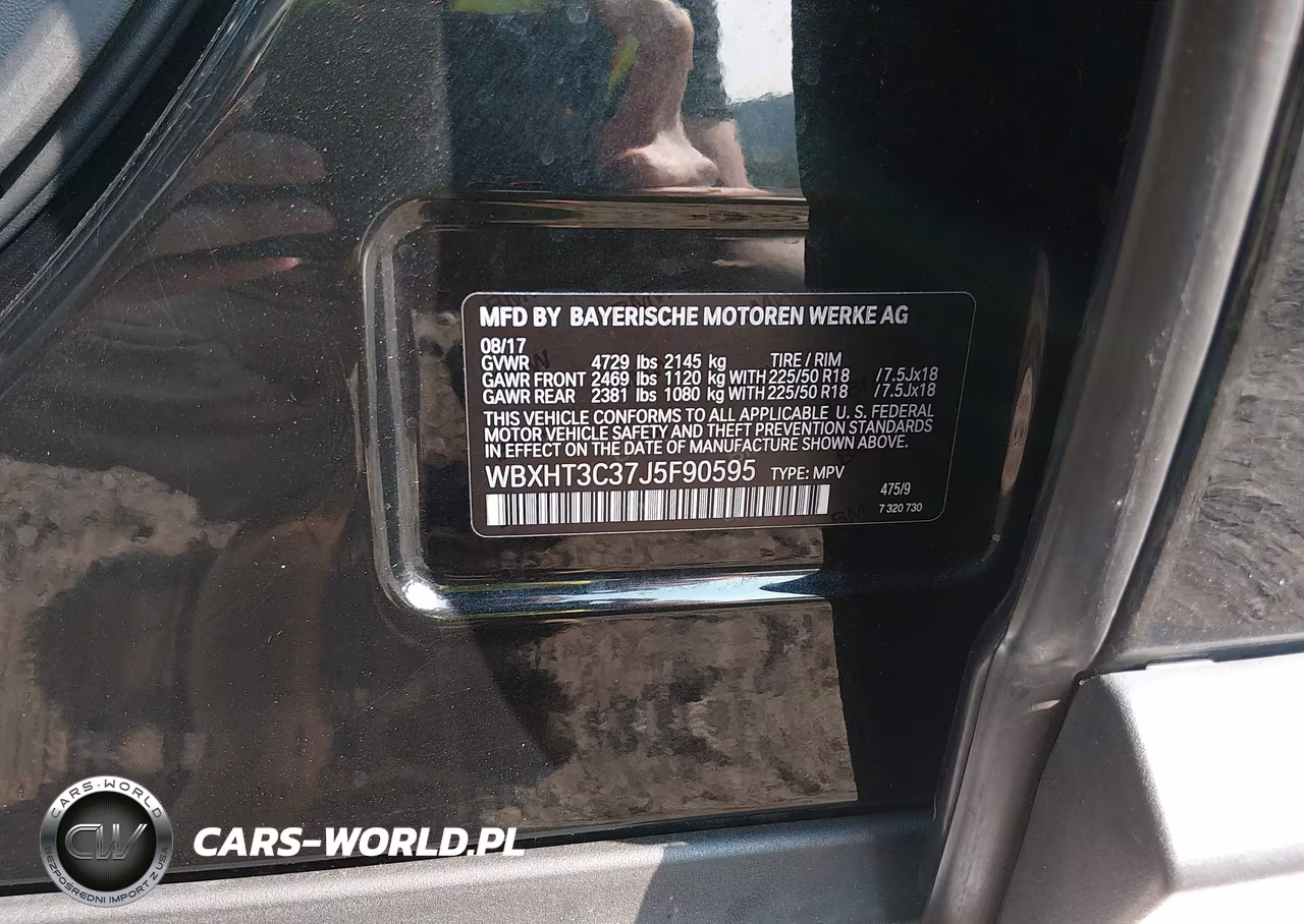 2018 BMW X1 xDrive28I VIN:WBXHT3C37J5F90595 - 9
