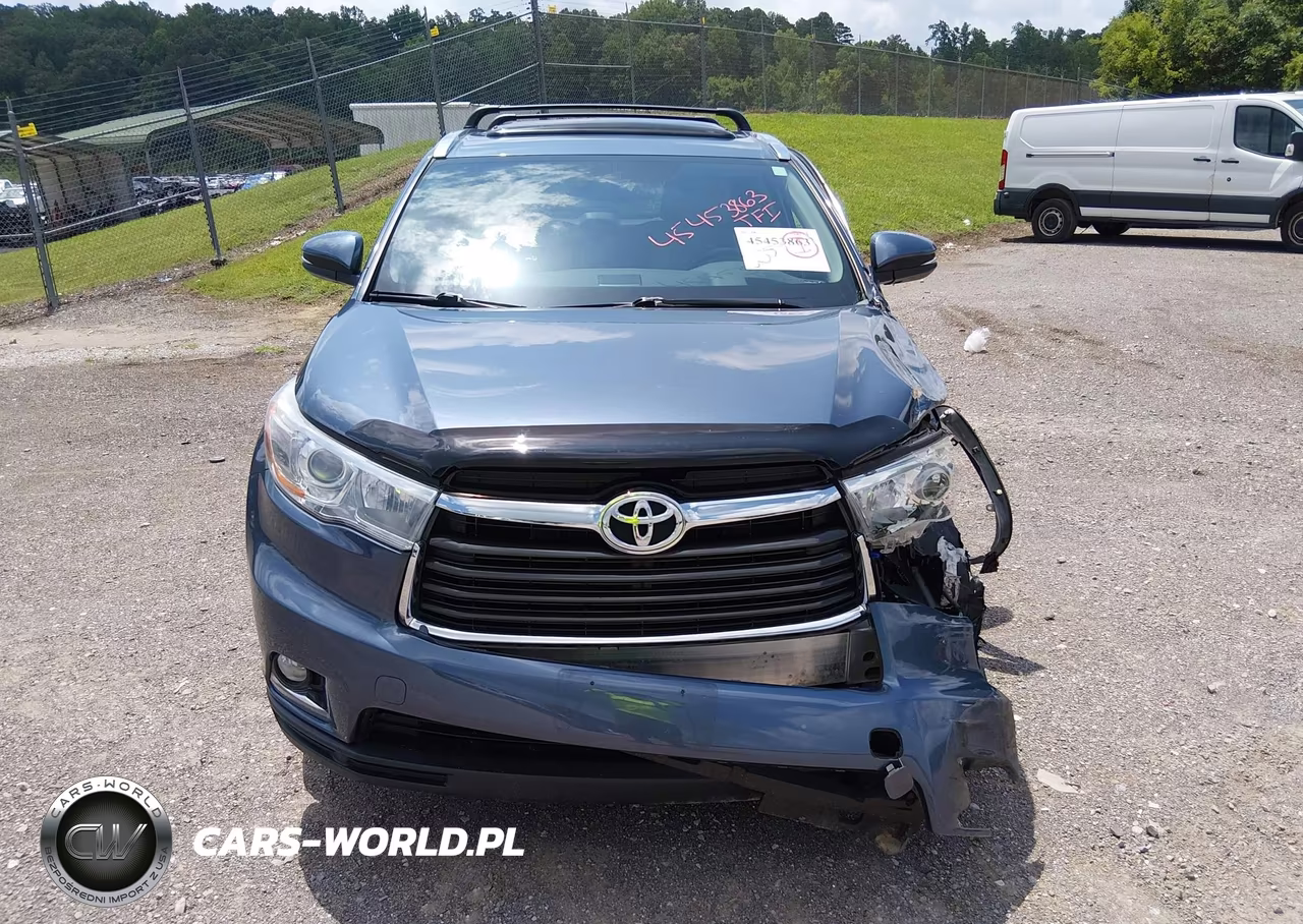 2015 Toyota Highlander Limited V6 VIN:5TDDKRFH2FS185168 - 12