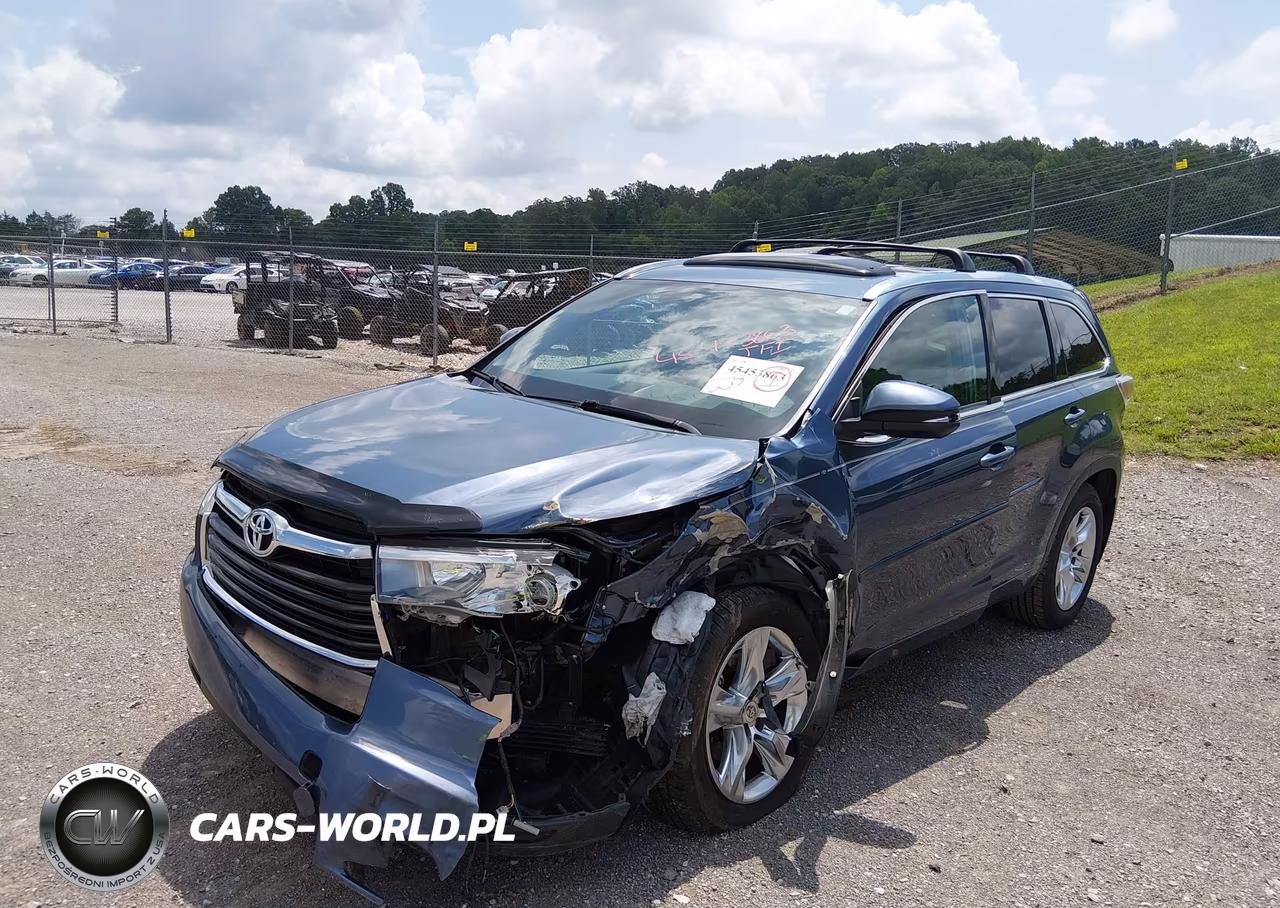 2015 Toyota Highlander Limited V6 VIN:5TDDKRFH2FS185168 - 2
