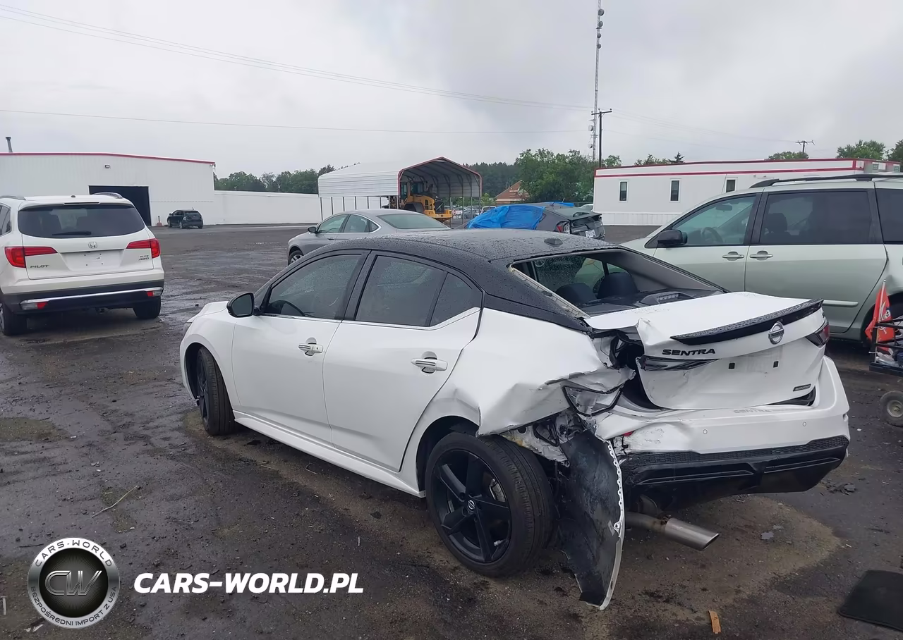 2022 Nissan Sentra Sr Xtronic Cvt VIN:3N1AB8DV9NY263607 - 3