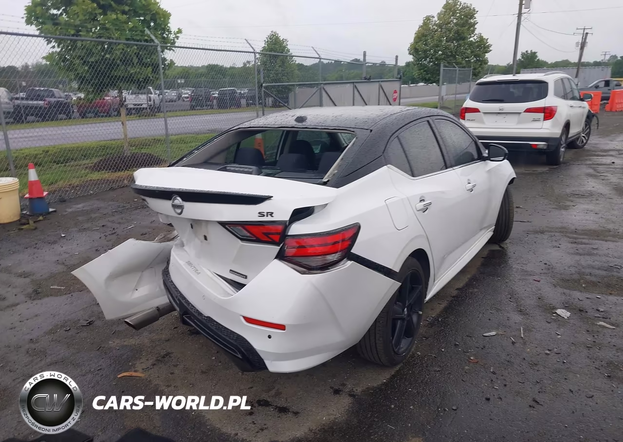 2022 Nissan Sentra Sr Xtronic Cvt VIN:3N1AB8DV9NY263607 - 4