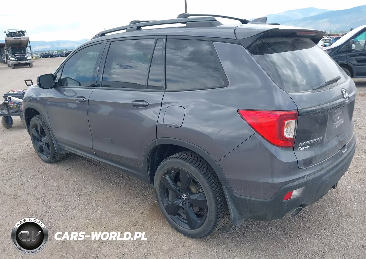 2021 Honda Passport Awd Elite VIN:5FNYF8H07MB039132 - 3