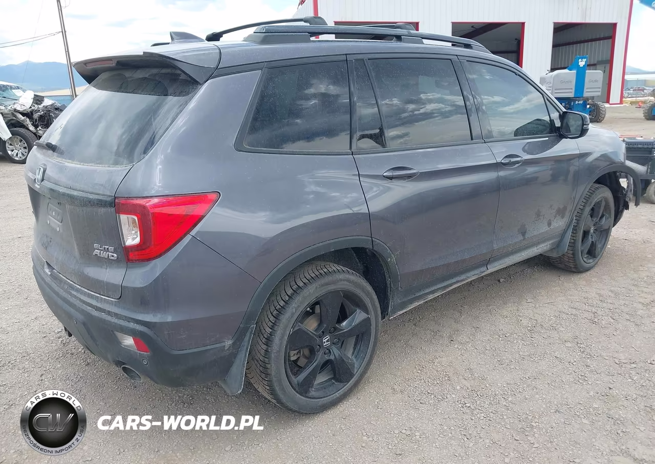 2021 Honda Passport Awd Elite VIN:5FNYF8H07MB039132 - 4