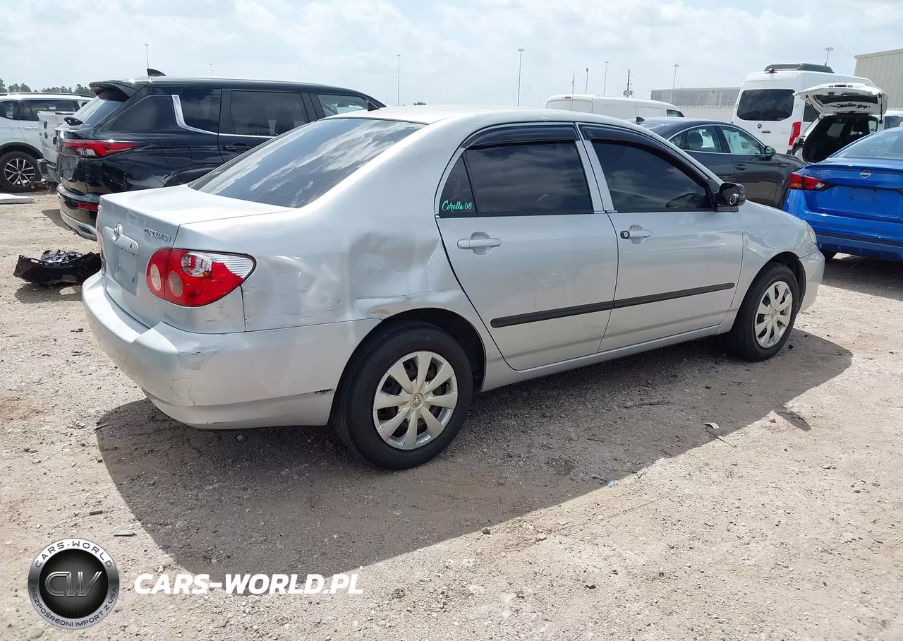 2008 Toyota Corolla Ce VIN:1NXBR32E88Z012423 - 4