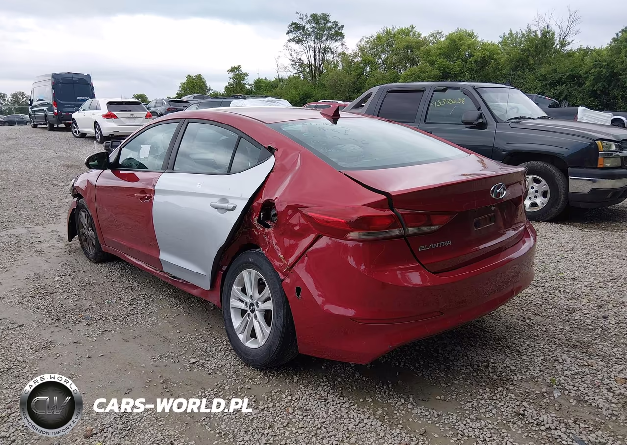 2017 Hyundai Elantra Se VIN:KMHD84LF4HU141378 - 3