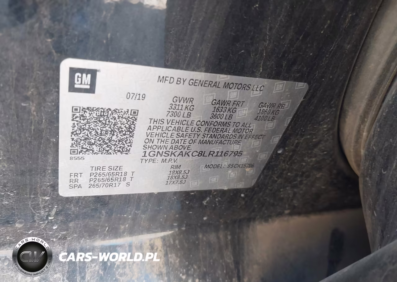2020 Chevrolet Tahoe 4Wd Ls VIN:1GNSKAKC8LR116795 - 9