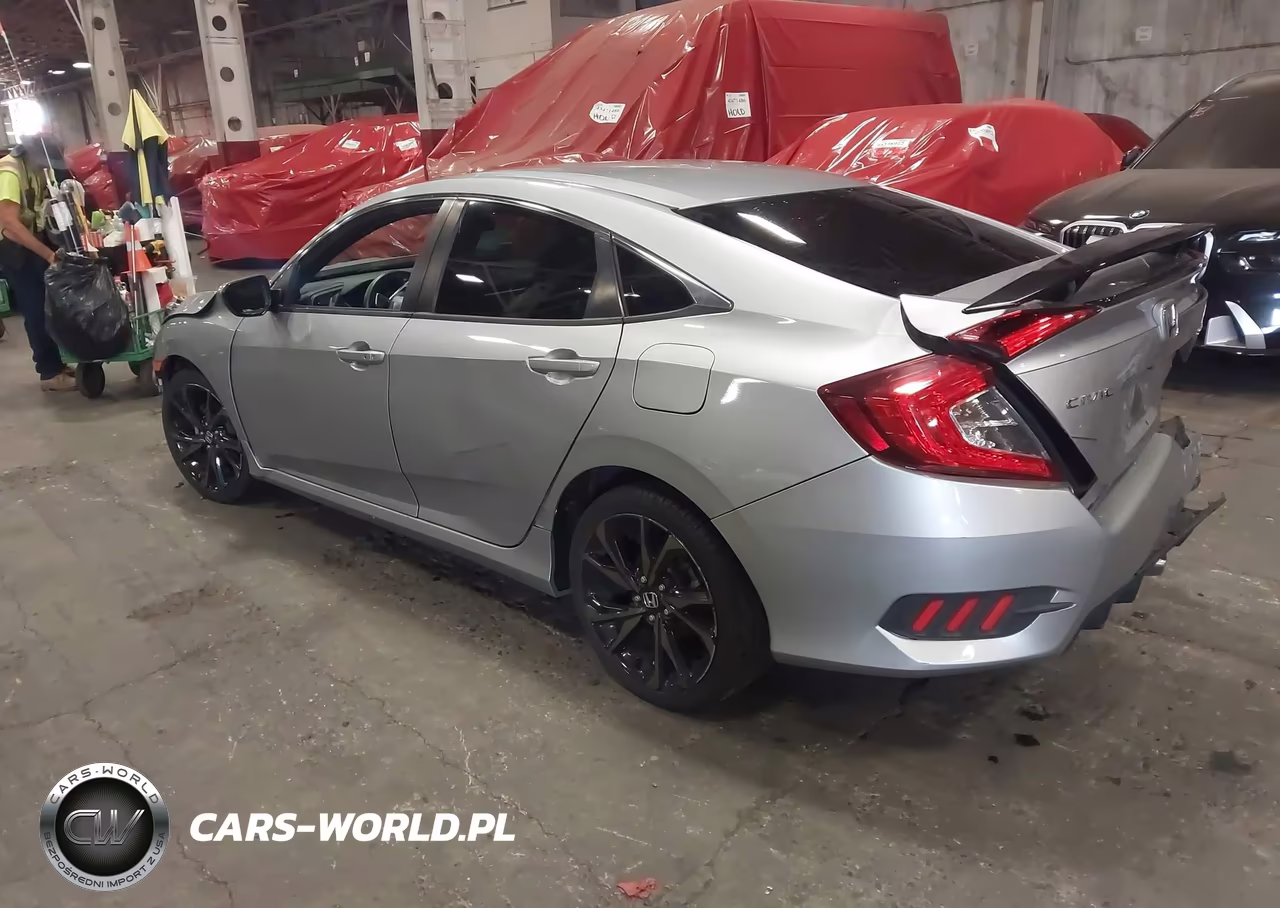 2019 Honda Civic Sport VIN:19XFC2F84KE203915 - 3