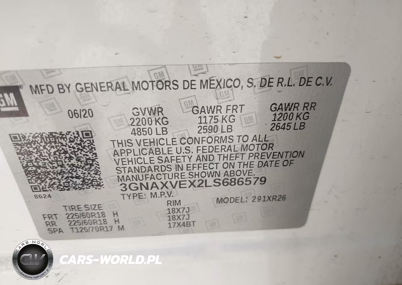 2020 Chevrolet Equinox Awd Lt 2.0L Turbo VIN:3GNAXVEX2LS686579 - 9