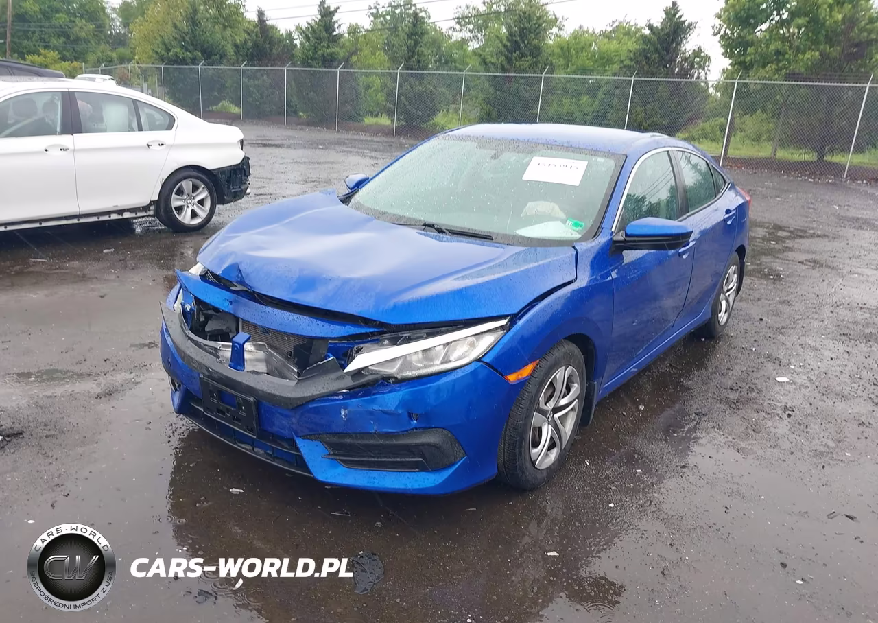 2016 Honda Civic Lx VIN:19XFC2F54GE090156 - 2