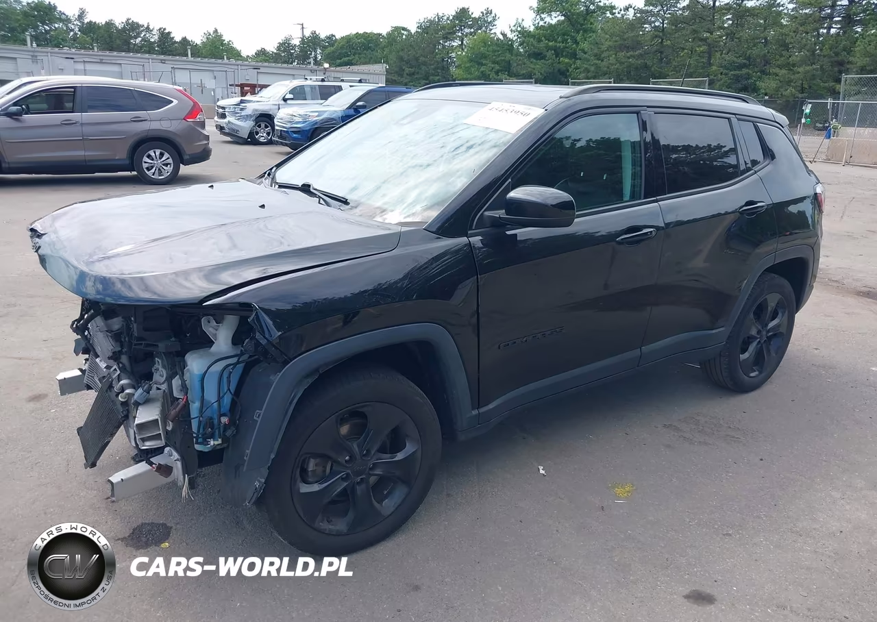 2021 Jeep Compass Altitude 4X4 VIN:3C4NJDBB5MT525931 - 2