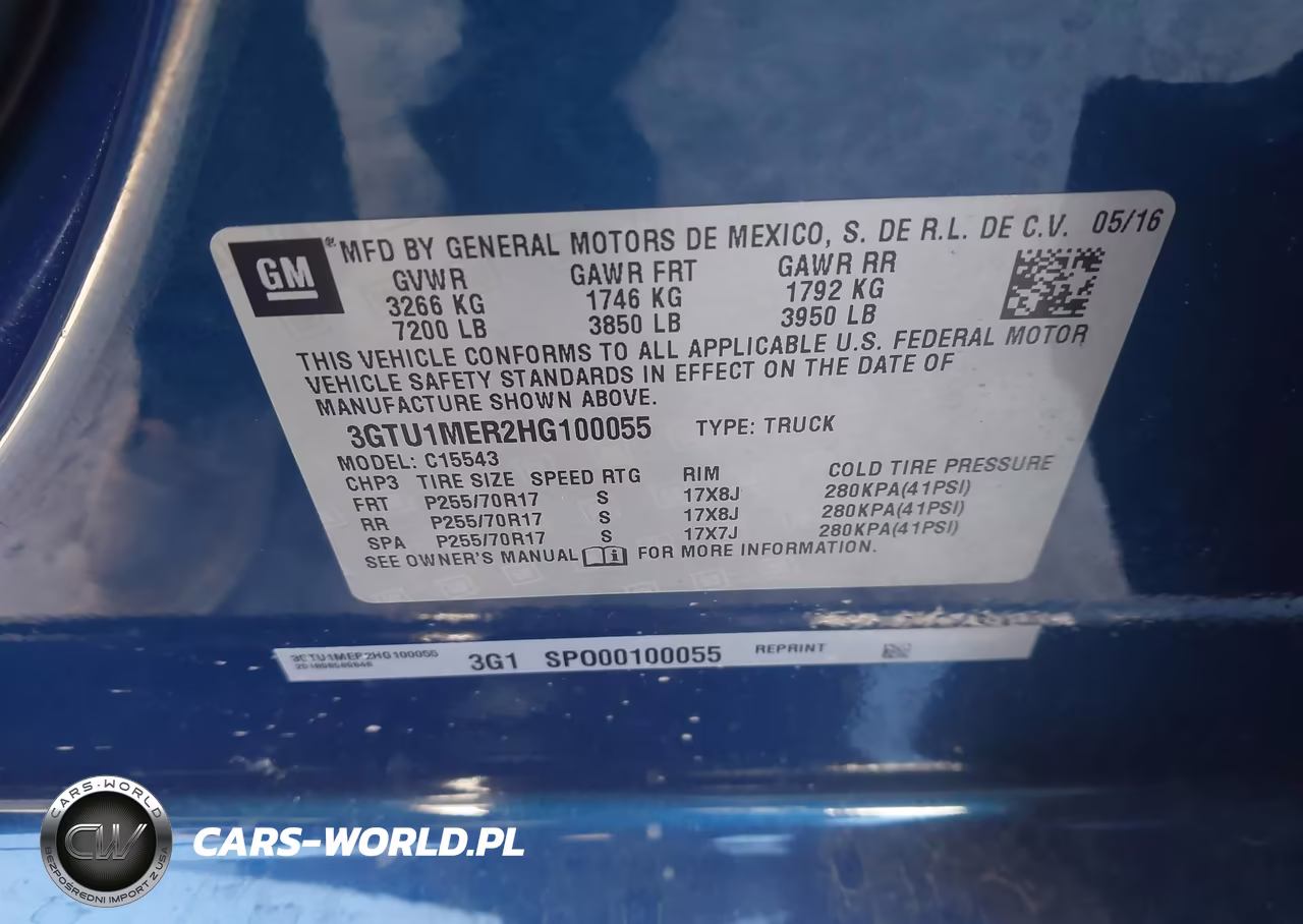 2017 GMC Sierra 1500 Sle Crew VIN:3GTU1MER2HG100055 - 9