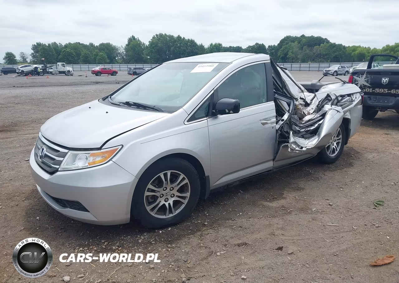 2013 Honda Odyssey Ex VIN:5FNRL5H47DB044586 - 2