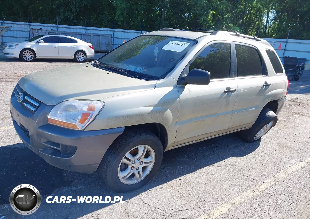 2008 Kia Sportage Lx V6 VIN:KNDJE723487491455 - 2