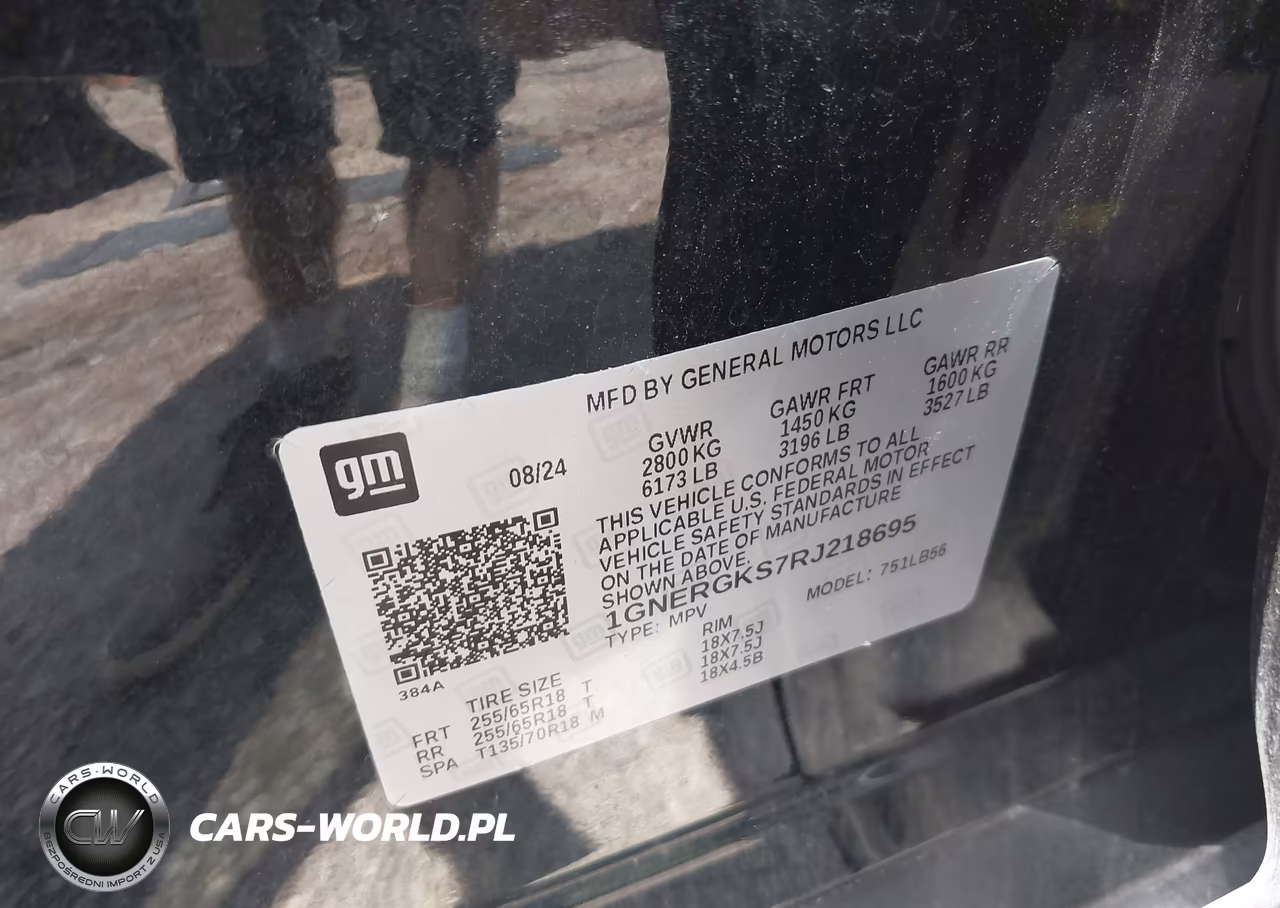 2024 Chevrolet Traverse Fwd Lt VIN:1GNERGKS7RJ218695 - 9