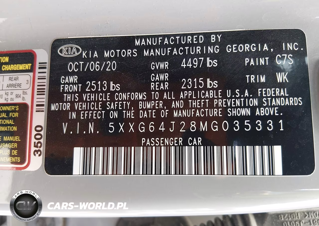 2021 Kia K5 Gt-Line VIN:5XXG64J28MG035331 - 9
