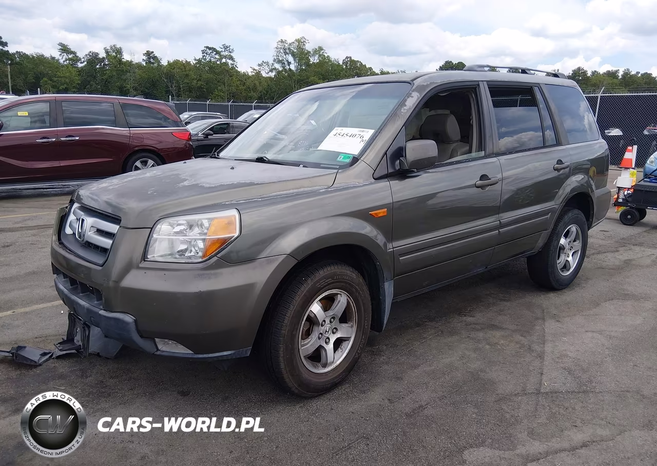 2006 Honda Pilot Ex-L VIN:5FNYF285X6B031375 - 2