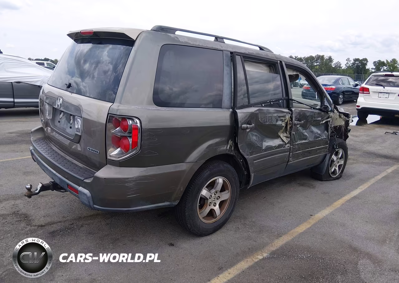2006 Honda Pilot Ex-L VIN:5FNYF285X6B031375 - 4
