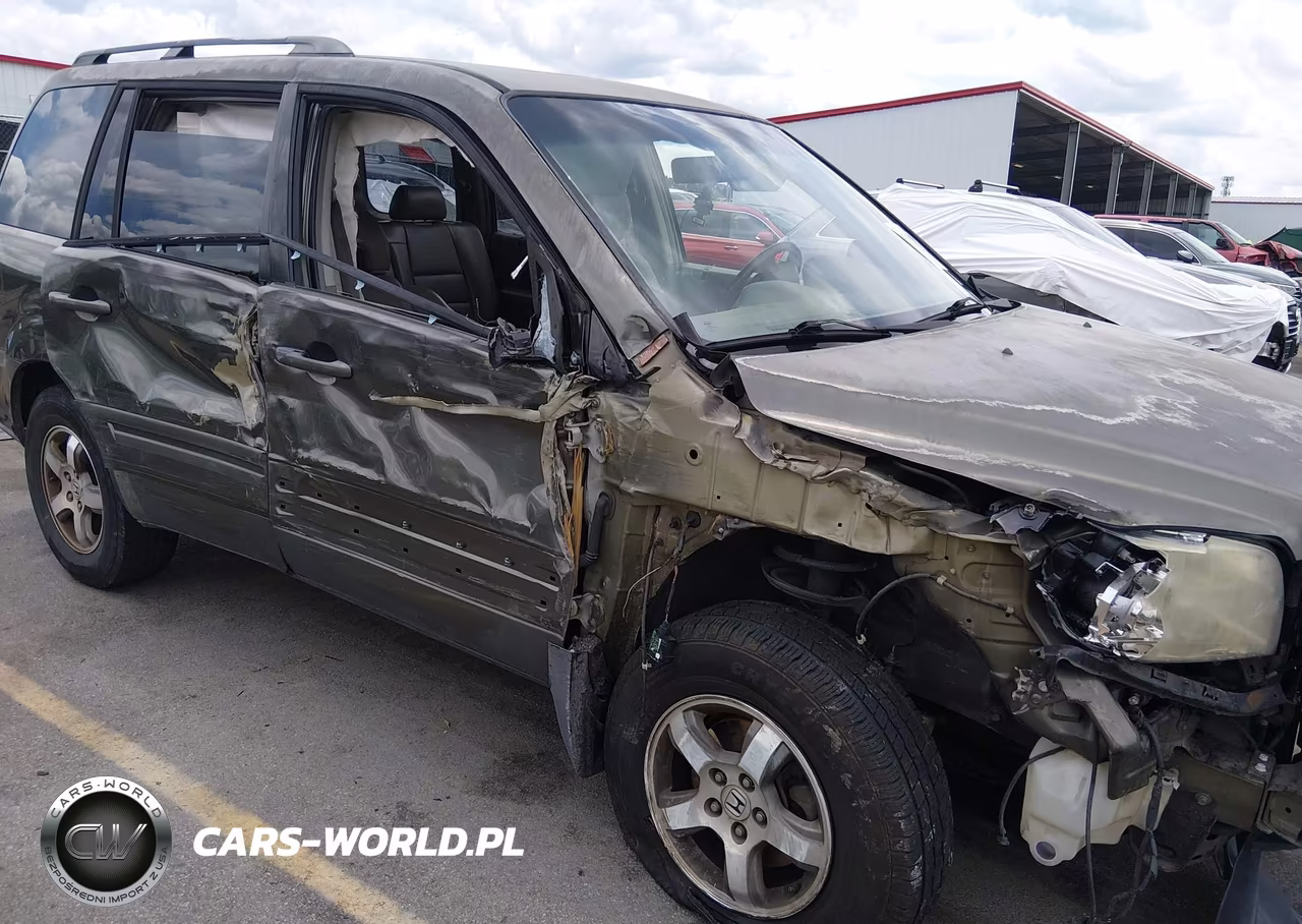 2006 Honda Pilot Ex-L VIN:5FNYF285X6B031375 - 6