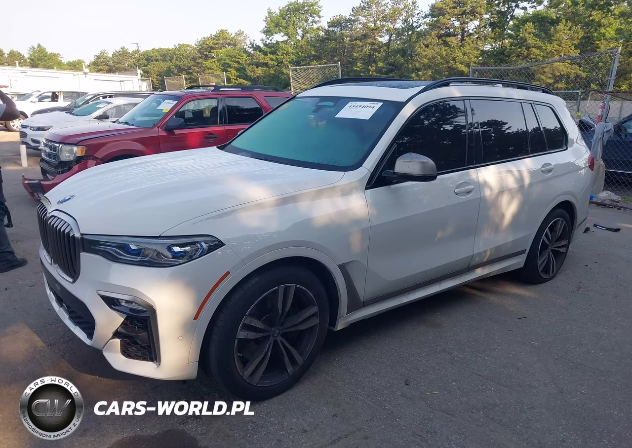 2021 BMW X7 M50I VIN:5UXCX6C01M9E61735 - 2