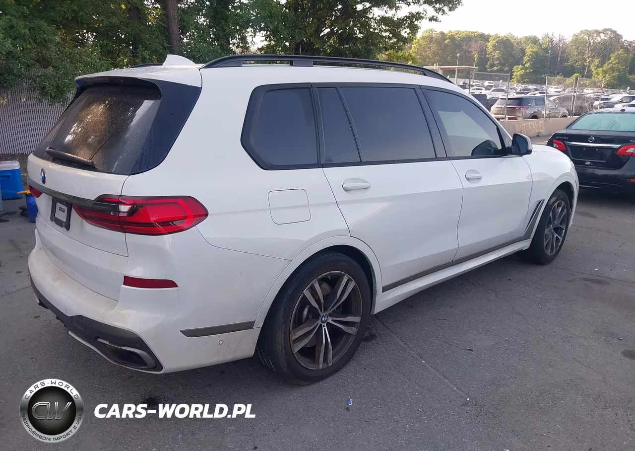 2021 BMW X7 M50I VIN:5UXCX6C01M9E61735 - 4