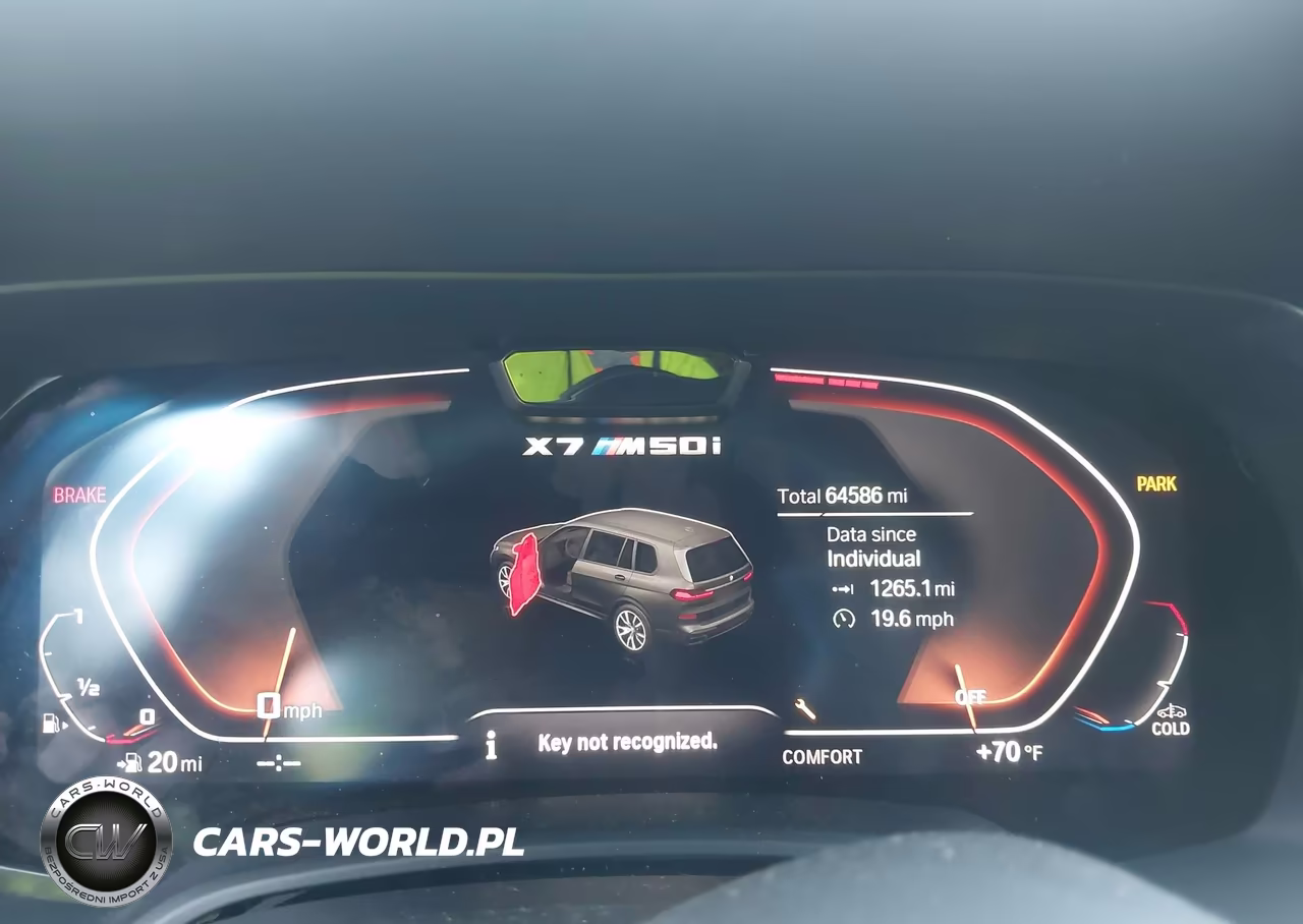 2021 BMW X7 M50I VIN:5UXCX6C01M9E61735 - 7