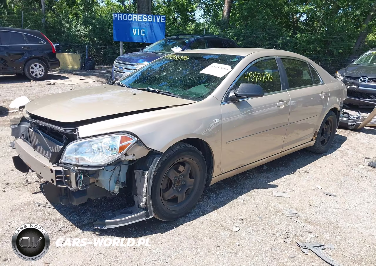 2008 Chevrolet Malibu Ls W-1Ls VIN:1G1ZG57B98F275424 - 2