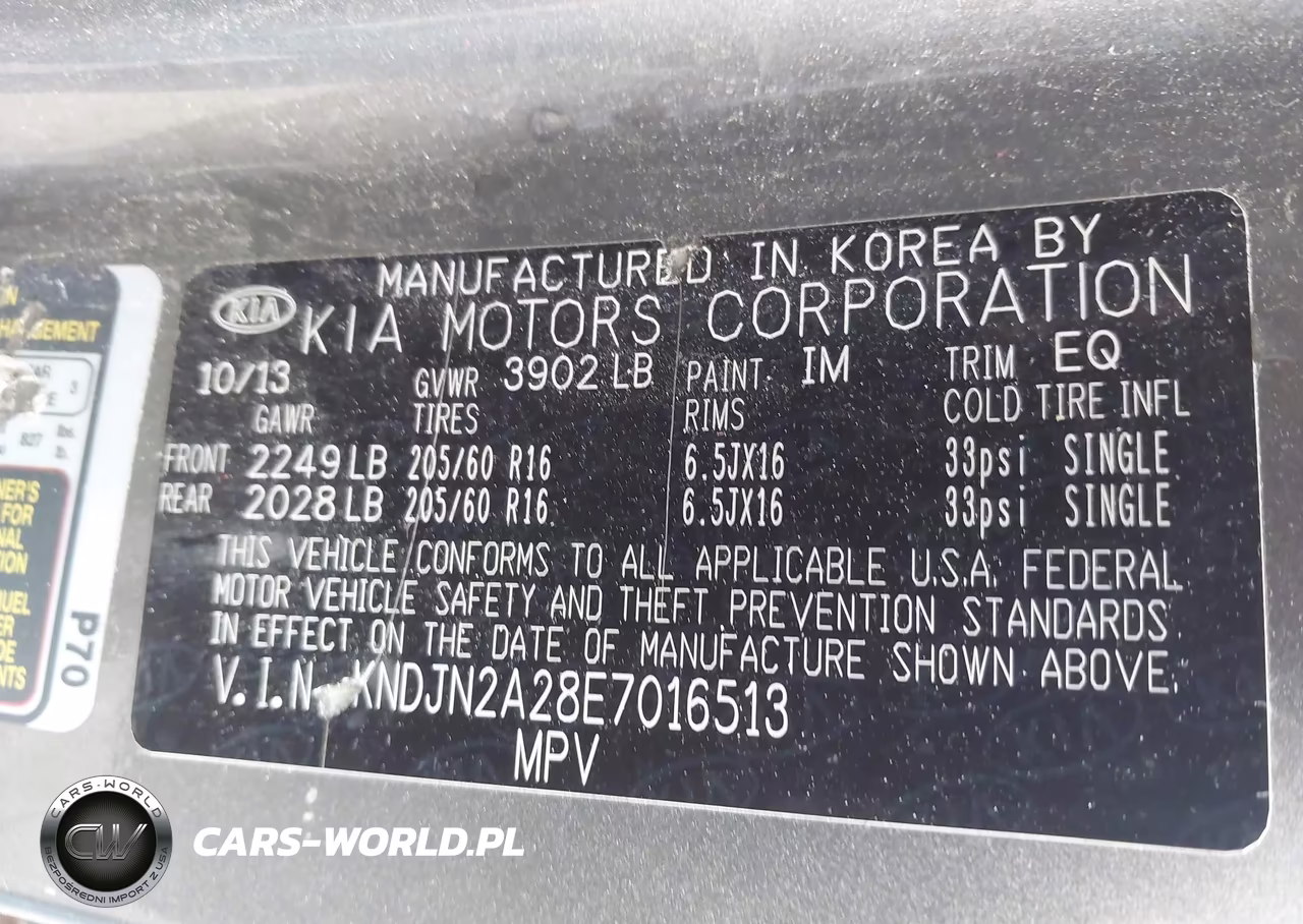 2014 Kia Soul VIN:KNDJN2A28E7016513 - 9