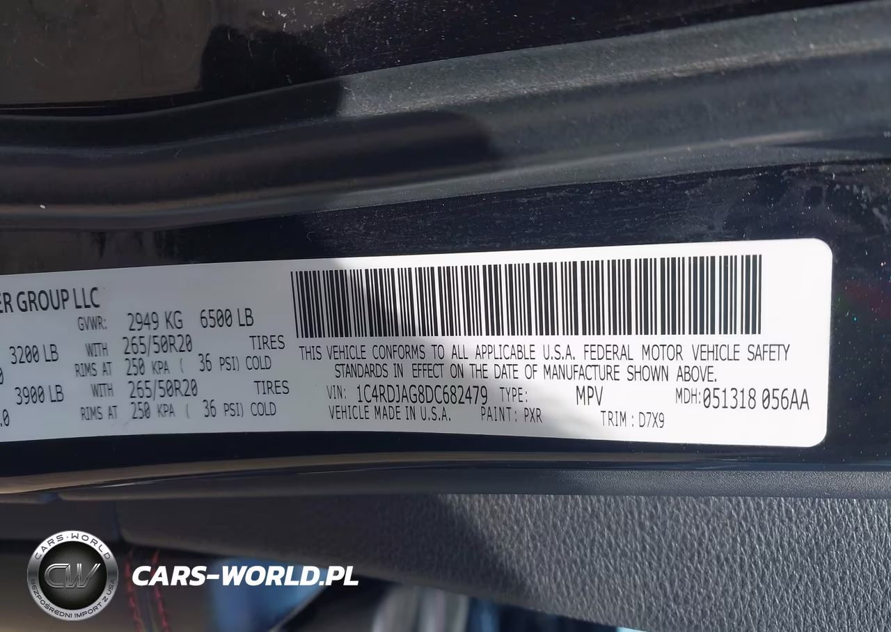 2013 Dodge Durango Sxt VIN:1C4RDJAG8DC682479 - 9