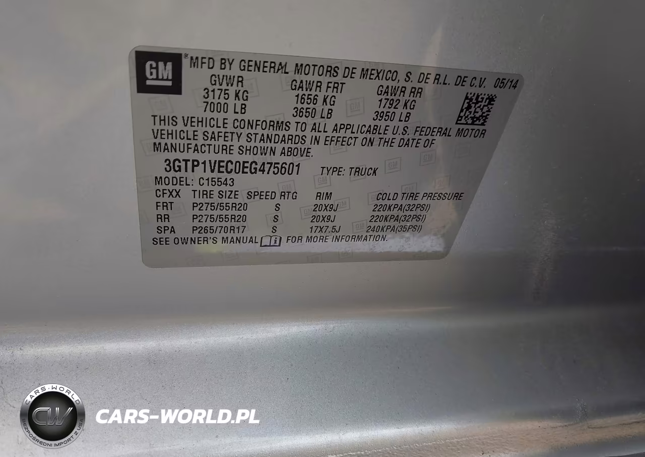 2014 GMC Sierra 1500 Slt VIN:3GTP1VEC0EG475601 - 9