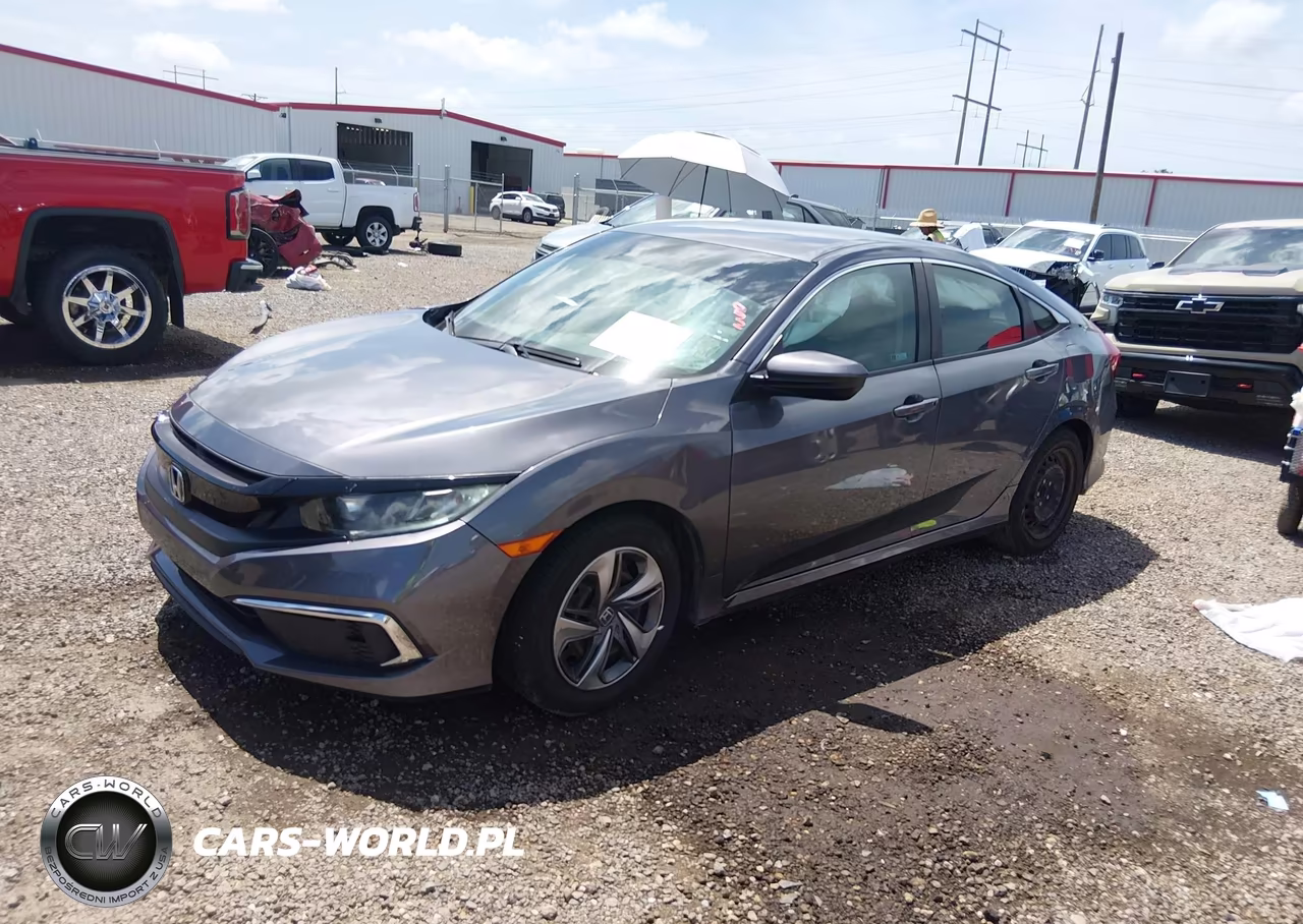2021 Honda Civic Lx VIN:2HGFC2F69MH537204 - 2