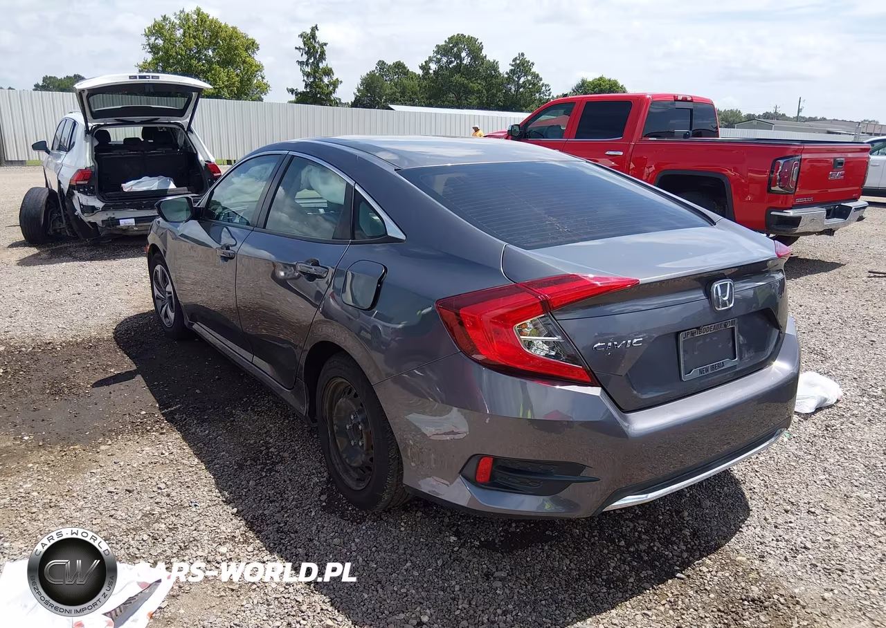 2021 Honda Civic Lx VIN:2HGFC2F69MH537204 - 3