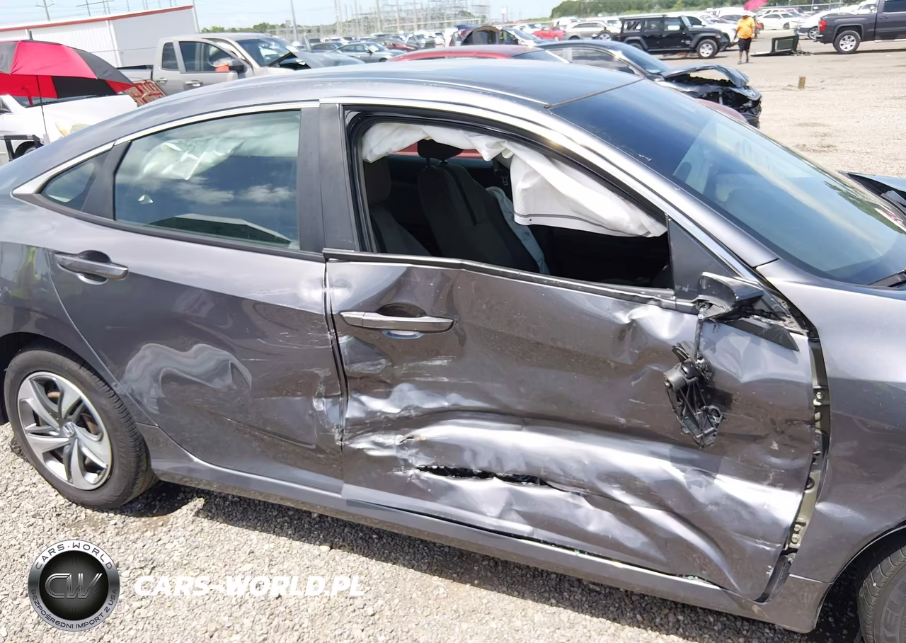 2021 Honda Civic Lx VIN:2HGFC2F69MH537204 - 6
