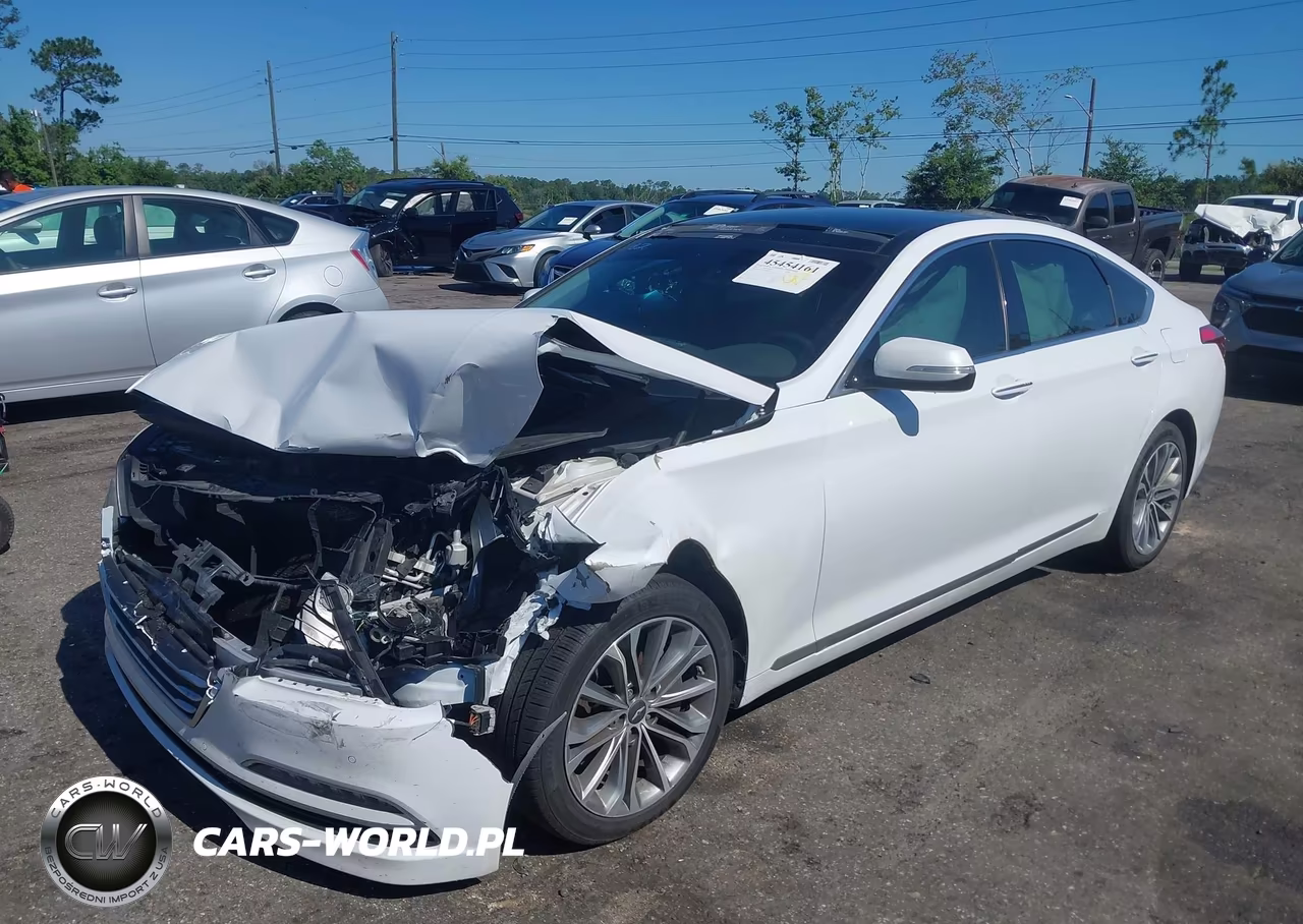 2017 Genesis G80 3.8 VIN:KMHGN4JE4HU189320 - 2