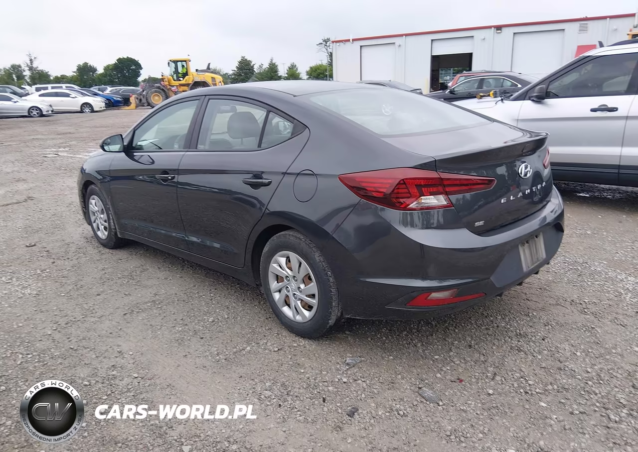 2020 Hyundai Elantra Se VIN:5NPD74LF7LH601384 - 3